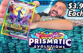 Biggest Prismatic Evolutions Pokemon Card Hunt Ever!