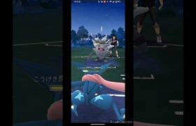 GBLスーパーリーグ2回目　スピアー　カイリキー　ゲッコウガ #shorts #ポケモンgo go