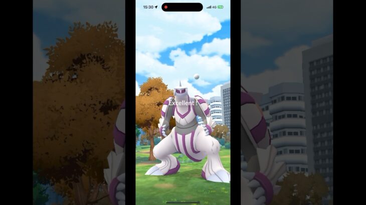 【ポケモンGO】エクセレントスローの投げ方 パルキア レイドバトル サークル固定投法