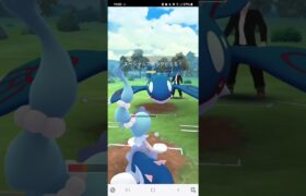 ポケモンGO 通常マスターリーグ Lカイリュー、ドサイドン、アシレーヌ【伝説狩り】