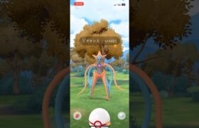 【ポケモンGO】デオキシスレイドバトル初チャレンジした結果､､､⁉️ #ポケモン #ポケモンgo #shorts