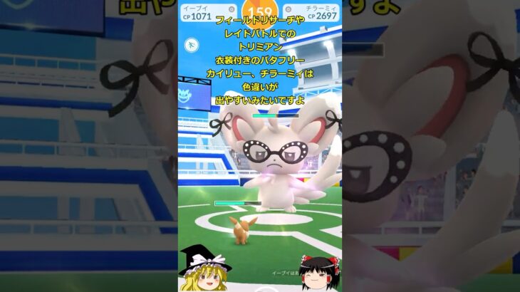 【ポケモンGO】おしゃれをしたチラーミィ実装⁉「ファッションウィーク」イベント開催中‼ #shorts