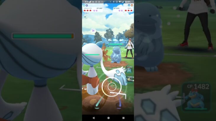 ポケモンGOスーパーリーグ対戦ユキメノコ＆オーダイル＆ペリッパー全5戦①