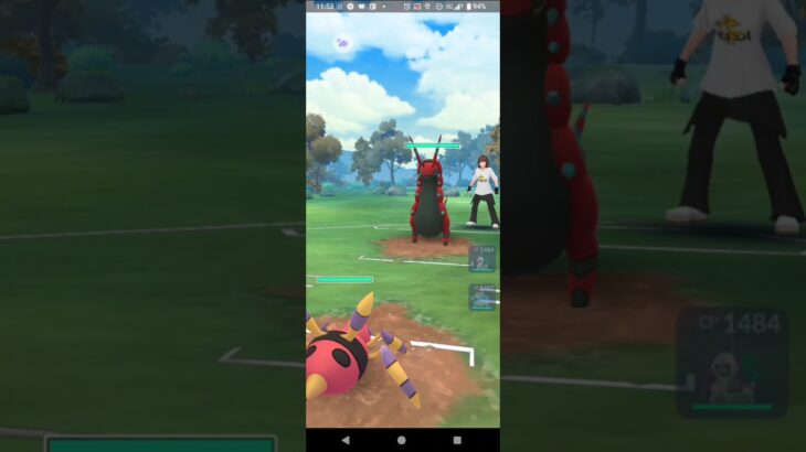 ポケモンGOスーパーリーグ対戦アリアドス＆ヤレユータン＆オーダイル全5戦③