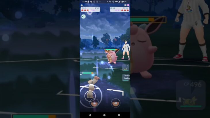 ポケモンGOジャングルカップ対戦ノコッチ＆ホルビー＆チルット全5戦④