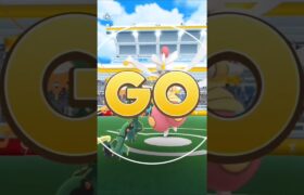 【ポケモンGO】メガレックウザ１体でメガチャーレムソロ討伐！　ポケモンGOレイド　#pokemon #pokmongo  #shorts