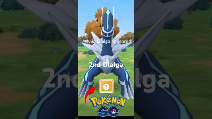 Got  Dialga from GBL reward in Pokémon Go#pokemon#pokemongo#gaming