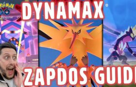 HOW to defeat *Zapdos Max Battles* in Pokemon GO