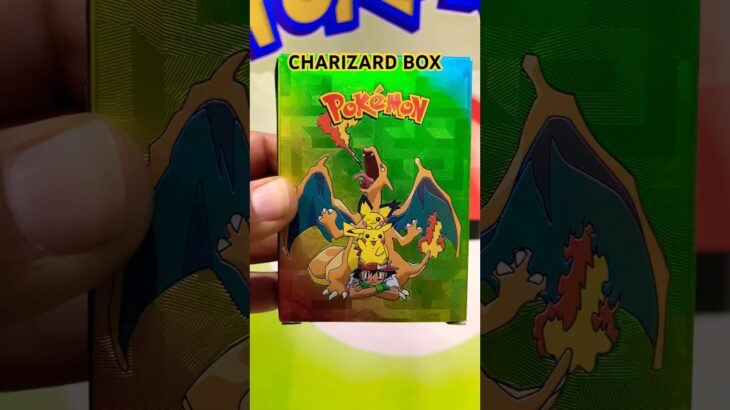 I Opened POKÉMON CHARIZARD BOX #shorts #short #shortvideo #shortsvideo #pokemon #youtubeshorts #yt