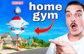 I made a HOME GYM in Pokémon GO