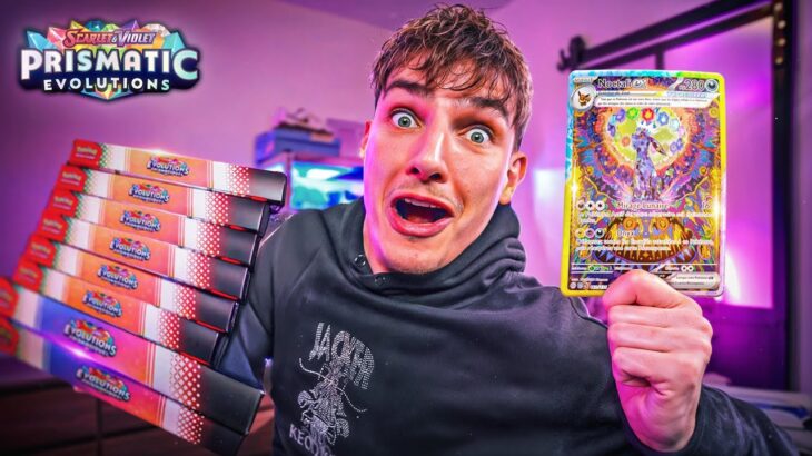 J’ouvre 750€ de Cartes POKÉMON Évolution Prismatique 😱 #pokemon