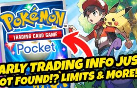 *NEW EARLY TRADING INFO & LIMITS JUST FOUND!?* HOW IT WORKS! WHAT U NEED TO KNOW (Pokemon TCG Pocket