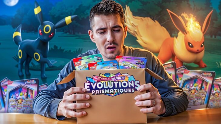 Ouverture POKÉMON ÉVOLUTION PRISMATIQUE (Je chope 3 ALTS 🤯)