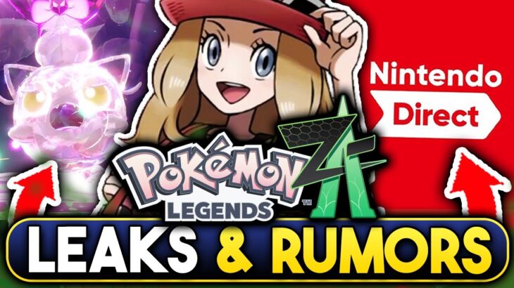 POKEMON NEWS! NINTENDO DIRECT LEAKED FOR FEBRUARY! NEW LEGENDS Z-A TRAILER RUMORS & MORE!