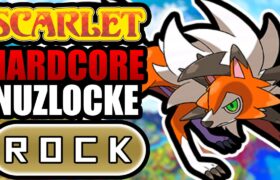 Pokémon Scarlet Hardcore Nuzlocke – Rock Types Only! (No items, No overleveling)