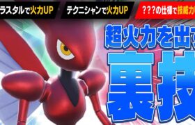 【超火力】「あのテラスタル」でハッサムが凶暴化します【ポケモンSV】