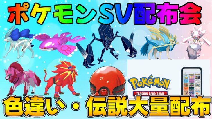 ポケモンSV  激レア色違い・伝説配布会　#ポケモン #配布 #色違い #shorts