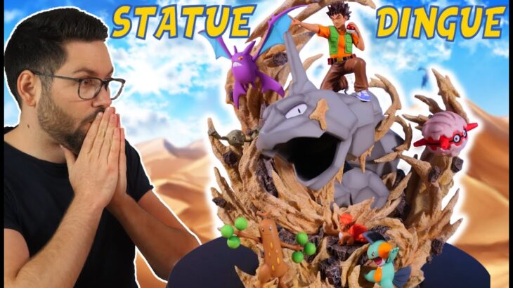 Suite de la gamme statue PARFAITE avec Pierre et ses POKEMON !