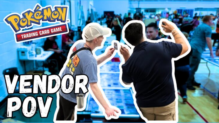 You won’t believe the deals at this pokemon card show | Pokemon Vendor POV #pokemon #pokemoncards