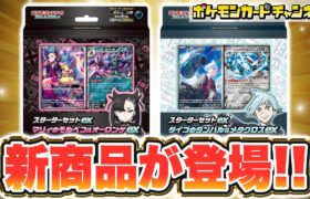 【ポケカ最新情報】マリィとダイゴのポケモンが新登場！「スターターセットex マリィのモルペコ＆オーロンゲex/ダイゴのダンバル＆メタグロスex」を紹介！【ポケモンカード/構築済みデッキ】