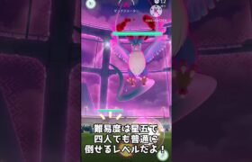 #ポケモンgo 新登場したダイマックスフリーザーを倒してきたよ！