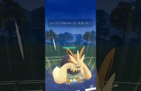 【ムーランド使ってみた】 #ポケモンgo #ポケモン