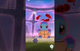 【ゼニガメのマックスバトルやってみた】 #ゼニガメ #ダイマックス #ポケモンgo