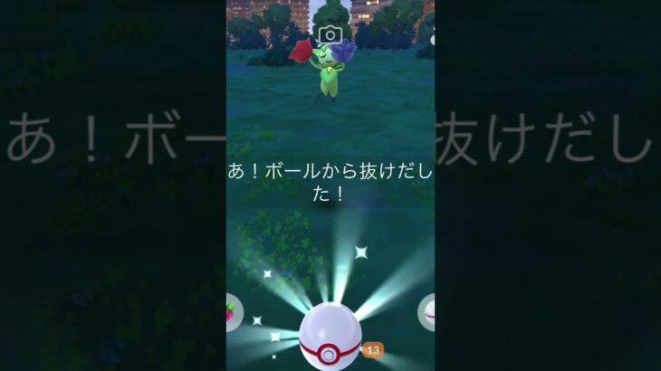 ロゼリア捕獲チャレンジ！ #ポケモンgo