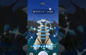 ギラティナ色違いゲットチャレンジ✨#ポケモンgo #pokmongo