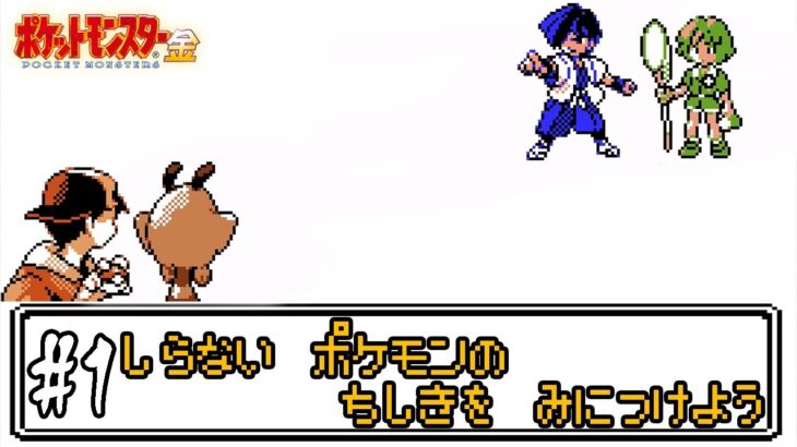 【ゆっくり実況】ポケモン(金)で使ったことが無いポケモンを使ってみよう　part1