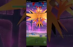 【short&BGM有版】②《先週&予想以上に簡単!?》ポケモンGOに初登場した伝説ポケモンマックスバトル第二弾ダイマックスサンダーをマックスマンデーにて討伐する動画(Pokemon GO)