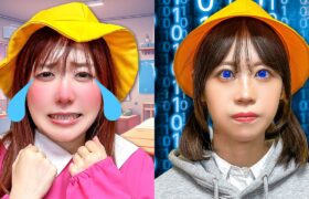 もしもお姉ちゃんがロボットだったら…小学生が天才アンドロイドになっちゃった!?すごいパワーでママのお手伝いをしよう♪【寸劇】