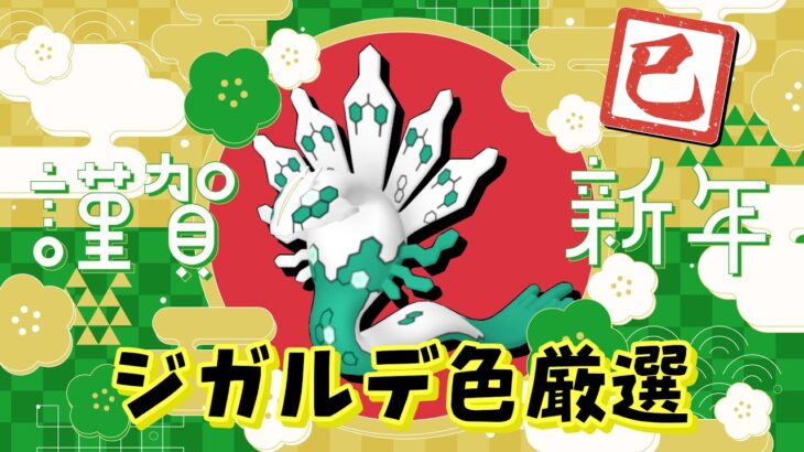 【参加型】🐍巳年－ジガルデ－🐍ダイアド色厳選！前編【ポケモン剣盾】