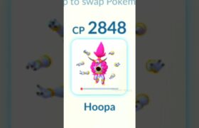 1 HP ✨Hoopa Grunt Badly in pokemon go #soparstart #pokemongo