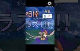 ラスト1の鬼‼︎ シールドアドありのタイマン最強ムクホーク‼︎ #ポケモンgo #goバトル #goバトルリーグ #gbl