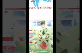 メガバンギラス1人討伐！！#ポケモンgo #ポケモン #ポケgo #ポケモンgoplus #ポケモンgo好きと繋がりたい #shorts