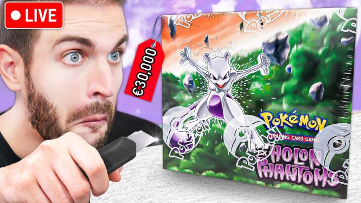 APRO UN BOX POKEMON EX HOLON PHANTOMS da 30.000€! – Evento Box Break Live w/ Zano e Masseo