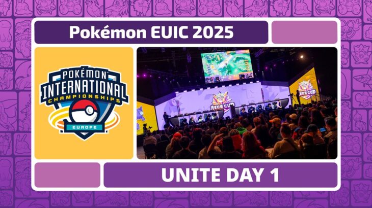 EUIC Day 1 – Aeos Cup Group Stage | Pokémon UNITE Championship Series