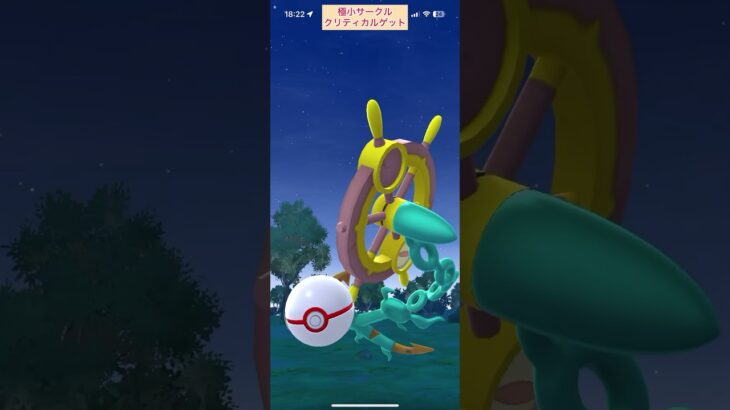 【難易度低】ダダリン極小サークルクリティカルゲット【ポケモンGO】