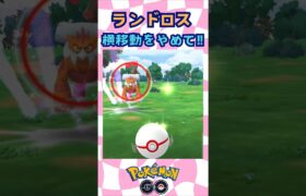 ランドロス‼横移動はやめてくれ‼【ポケモンGO】