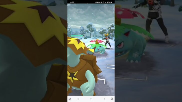 ポケモンGO 通常スーパーリーグ バクガメス、プクリン、Sガラガラ