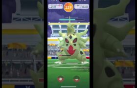 【ポケモンGO】メガバンギラスをメガルカリオ単騎でソロ討伐！！ #ポケモンgo #shorts #pokemongo