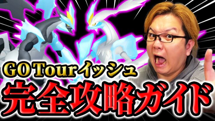 GOツアーイッシュはこう乗り越えろ!!!先行イベで判明したイッシュ完全攻略ガイドぉぉ!!!【ポケモンGO】