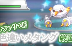 【ポケモンHGSS】超鬼畜！？サファリで色違いメタングを捕獲したい！ 7日目 14000~