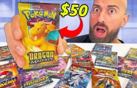 I Opened EVERY Pokemon Pack! (Sun & Moon Era)