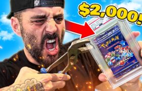 I Sawed Open This $2,000 Pack Of Pokemon Cards To See Whats Inside