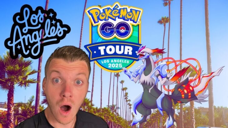 🔥🌴LAST DAY – UNOVA TOUR LA – Fusion KYUREM Raids🔥💫⚡️- Santa Monica – Pokémon GO LIVE!