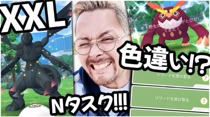 N背景で色違い！？ゼクロムXXLとか逆100とか…きたあああ！！！背景こい！？笑　【ポケモンGO】