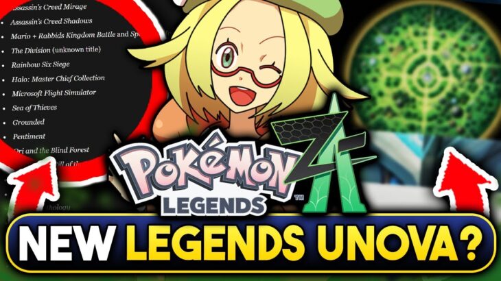 POKEMON NEWS! NEW LEGENDS UNOVA RUMORS! 40+ NEW RUMORED SWITCH 2 GAMES & MORE!