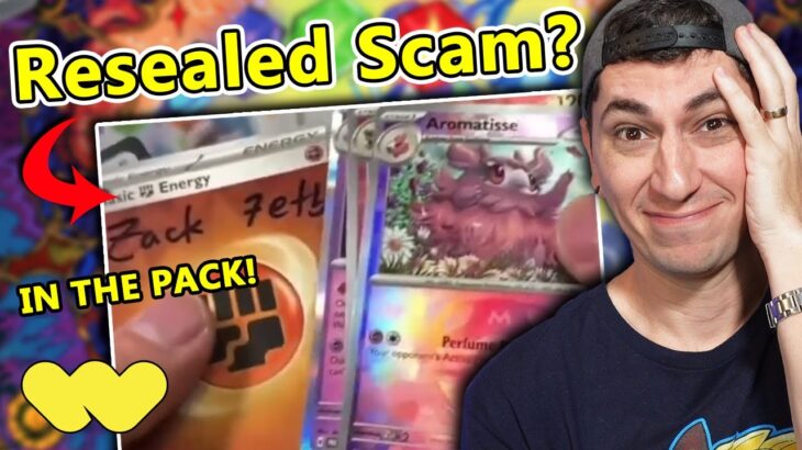 Resealed Prismatic Evolutions Pokemon Card Scam EXPOSED!